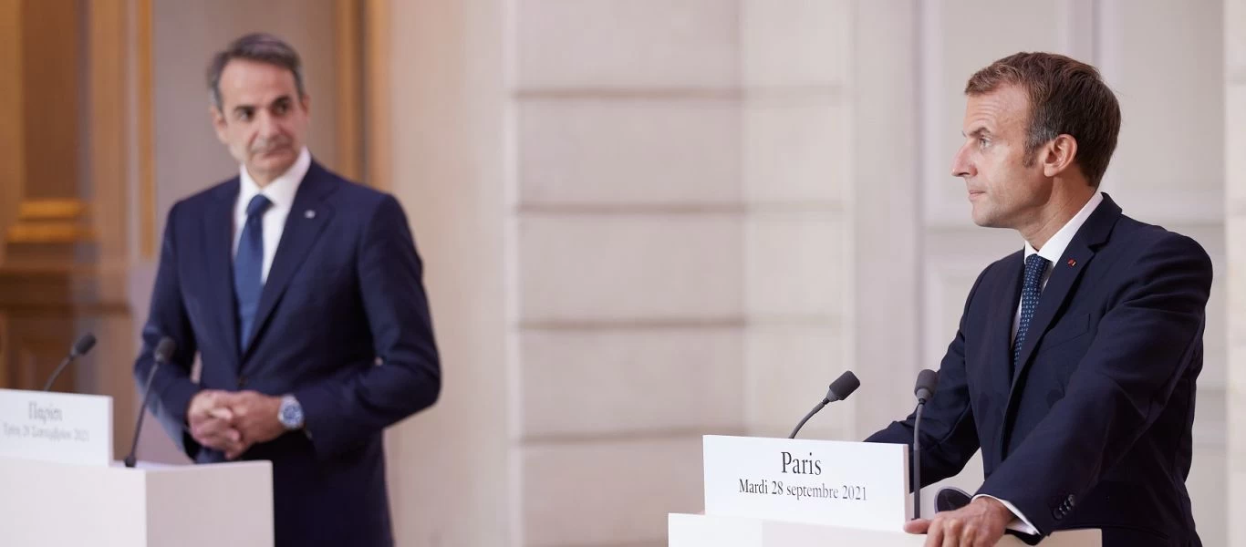 Επικό «άδειασμα» Ε.Μακρόν σε Κ.Μητσοτάκη: «Συνεργαζόμαστε από το 2015 με την Ελλάδα»